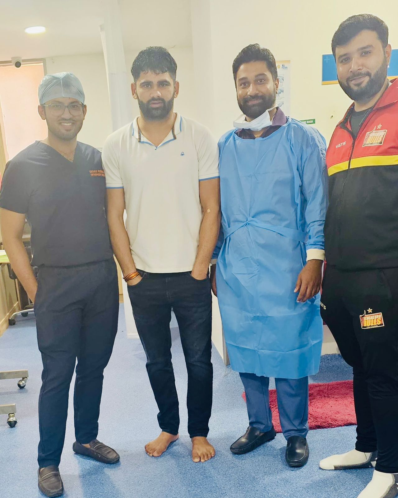 Pro Kabaddi Star Pardeep Narwal - ACL Recovery
