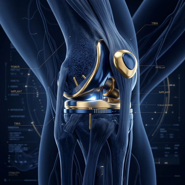 Precision Knee Replacement Surgery